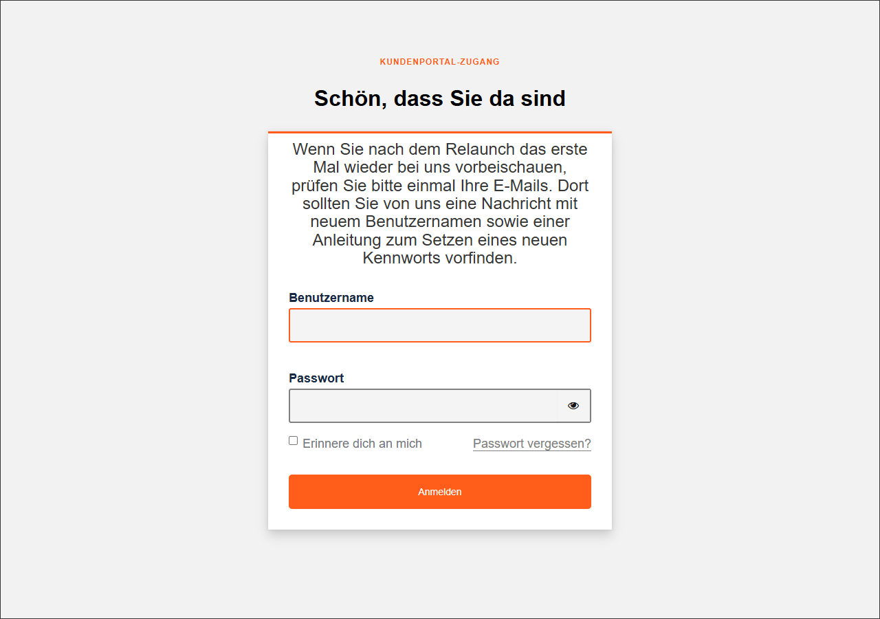 webgo Kundenportal Login